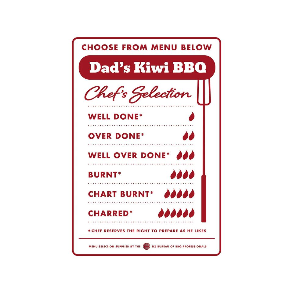 Sign - Dad's BBQ