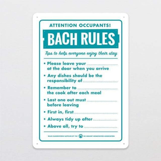 Sign - Bach Rules