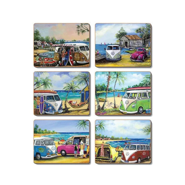 Coasters - Kombi Set of 6