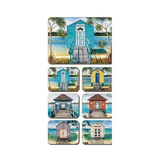 Placemats - Boathouses Set of 6