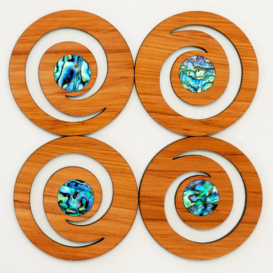 Coasters - Rimu Magnetic Set of 4