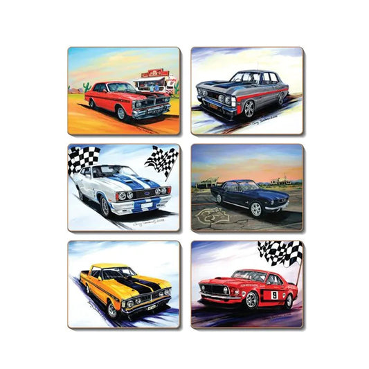 Placemats - Ford Muscle Cars Set of 6