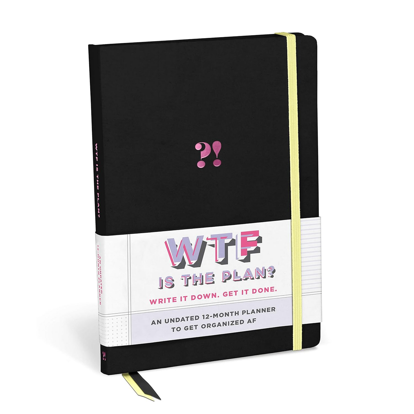 Books - WTF Undated Planner & Weekly Agenda Notebook