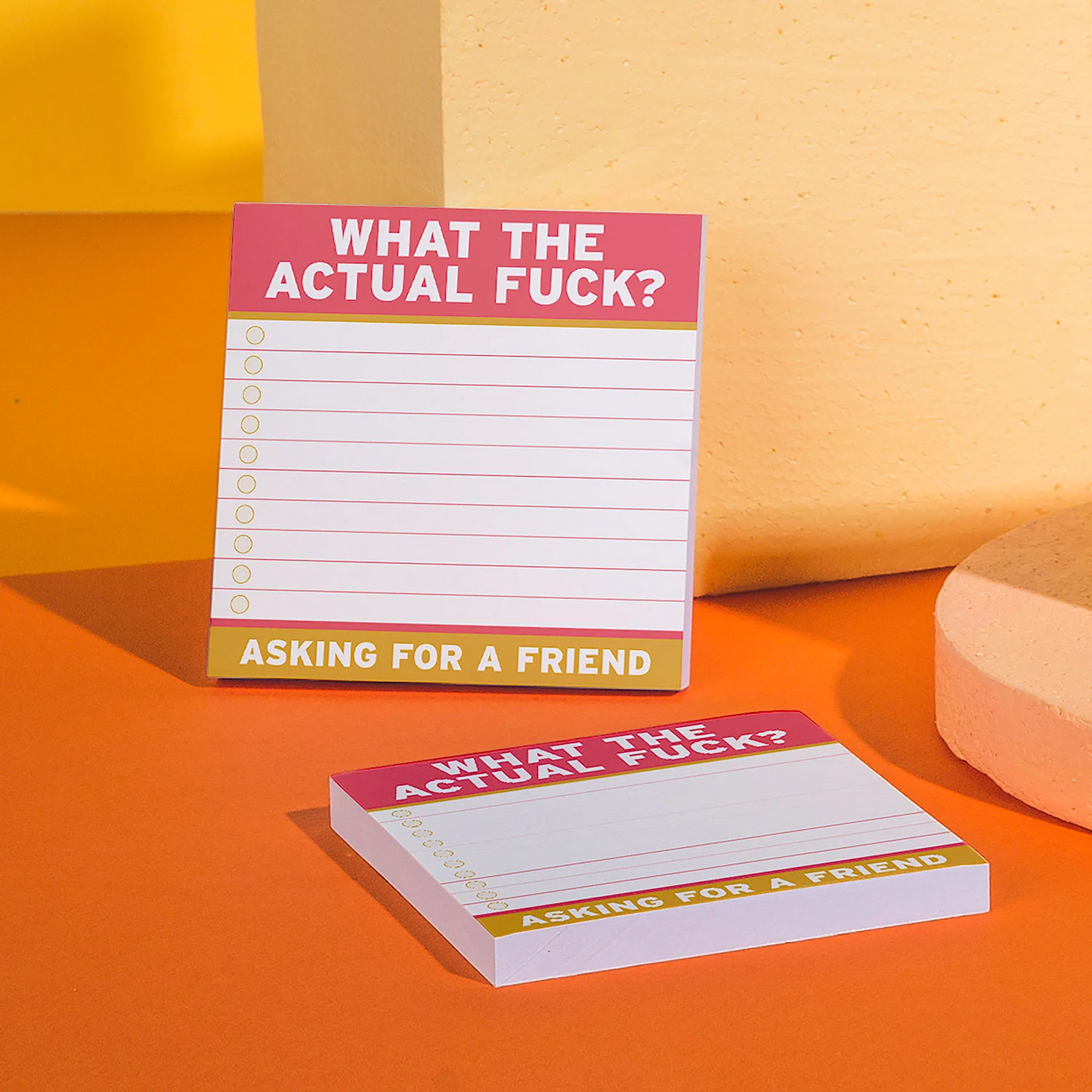 Sticky Notes - What the Actual F*ck Large Sticky Notes (4 x 4-inches)