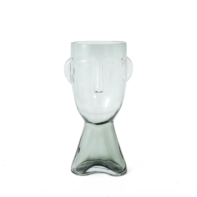 Vase - Glass Face Small