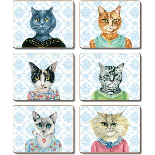 Placemats - Lady Cat Luncheon Set of 6