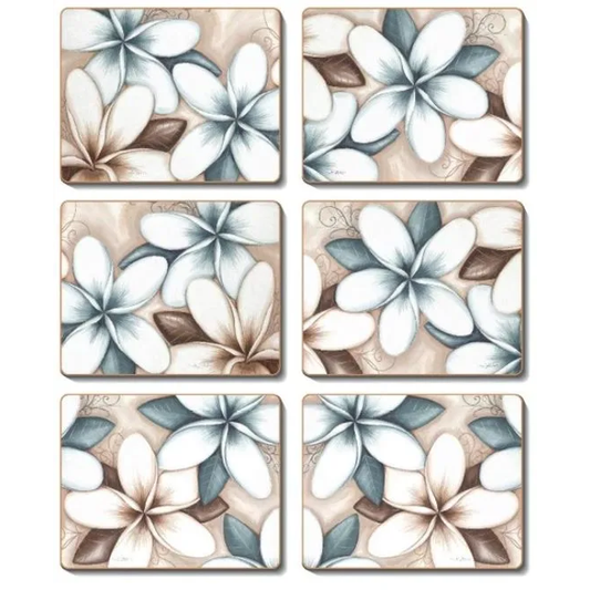 Placemats - Frangipani Set of 6