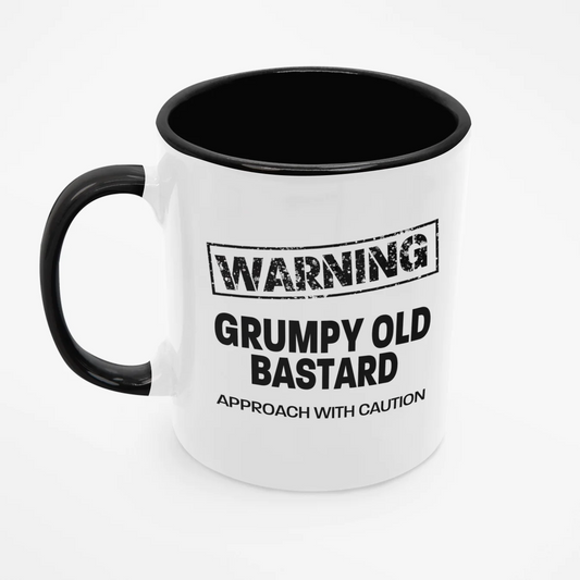 Disrupted Industries Mug - Grumpy Old Bastard