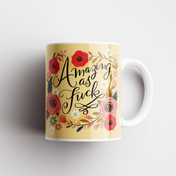 Disrupted Industries Mug - Amazing As F*ck