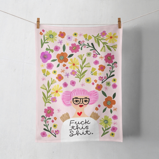 Tea Towel - F*ck This Shit