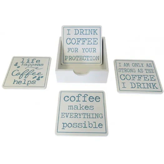 Coasters - Coffee Set Of 4