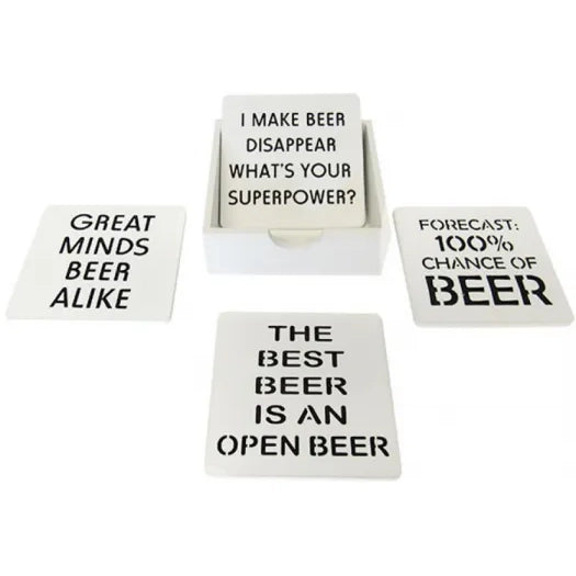 Coasters - Beer Set of 4