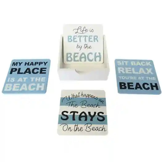 Coasters - Beach Set of 4