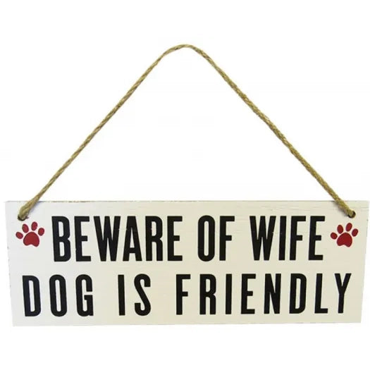 Sign - Beware Of Wife