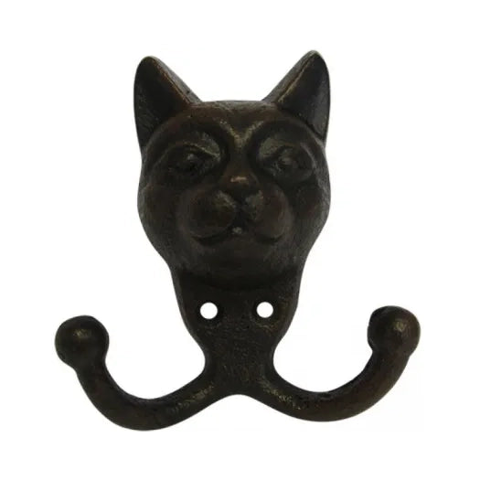 Cast Iron - Cat Double Hook