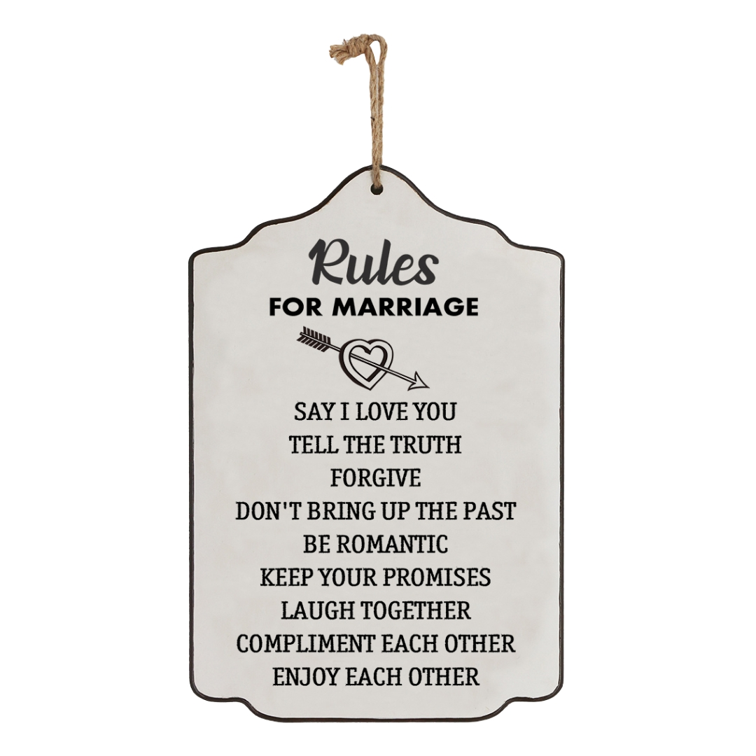 Signs - Rules For Marriage
