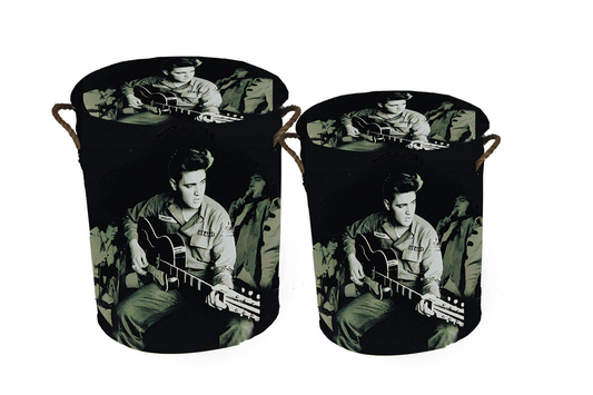 GET POSH - Storage Stools - Retro Storage Stools - Elvis set of 2