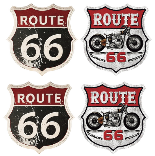 GET POSH - Coasters - Route 66