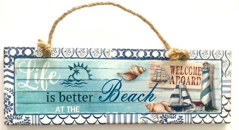 GET POSH - Signs - Ceramic Plaque - Life Is Better