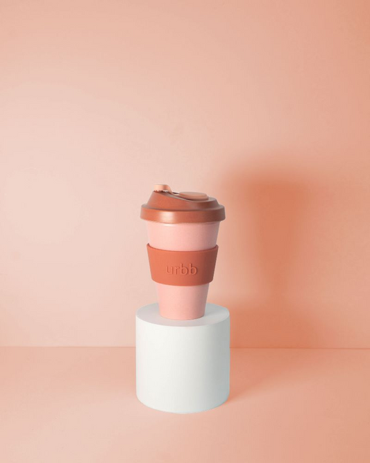 Porter & Green - Terra + Peach Urbb Biodegradable Bamboo Coffee Cup