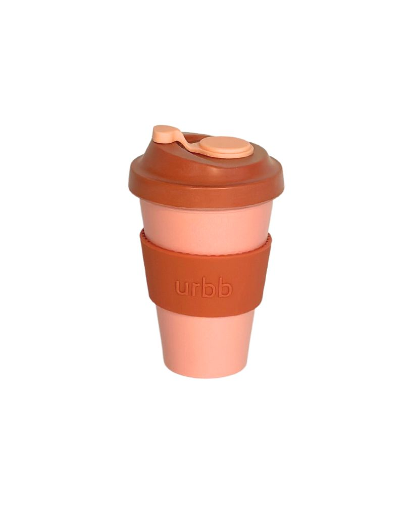 Porter & Green - Terra + Peach Urbb Biodegradable Bamboo Coffee Cup