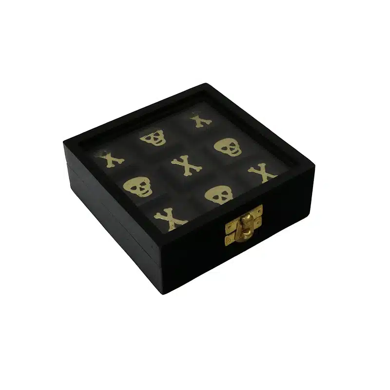 Le Forge - Tic Tac Toe Skulls Black/Brass