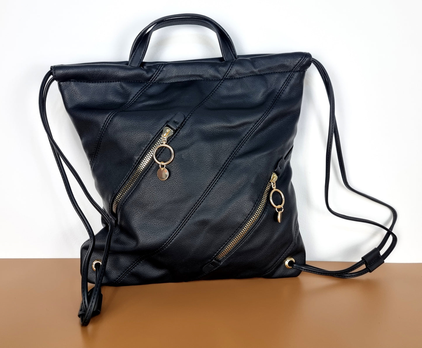 Italian Leather Handbag/Backpack