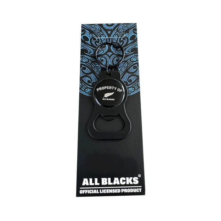 All Blacks Official Merchandise - Property of All Blacks Classic Bottle Opener Keyring