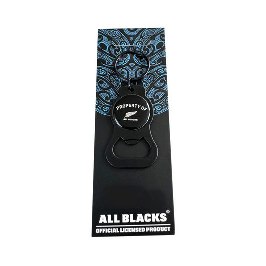 All Blacks Official Merchandise - Property of All Blacks Classic Bottle Opener Keyring