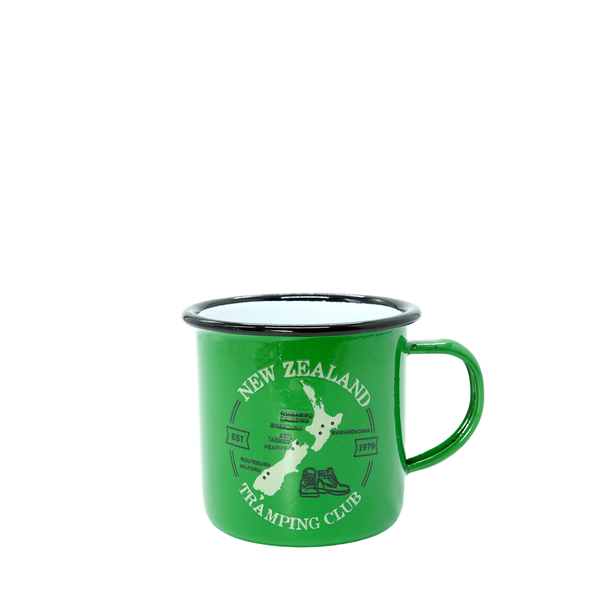 Mugs - Moana Road Enamel Mug - NZ Tramping