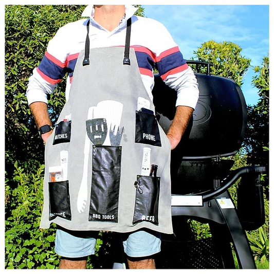 Moana Road BBQ Apron - Black