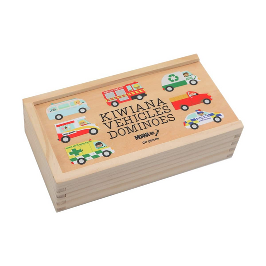 Moana Road Dominoes - Kiwiana Vehicles