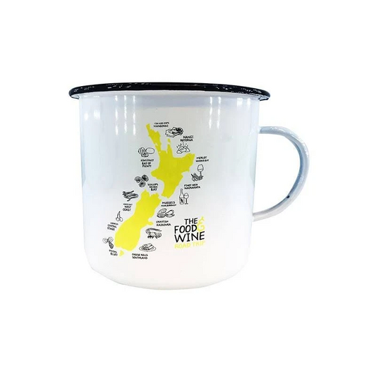 Mugs - Moana Road Enamel Mug - Food and Wine Trip