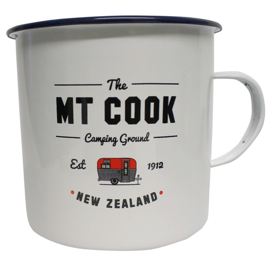 Moana Road Enamel Mug - Mt Cook