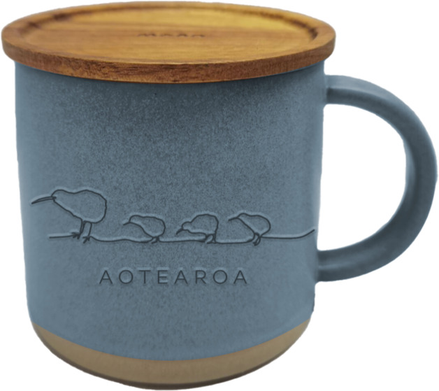 Moana Road - Ceramic Mug - Kiwi Blue