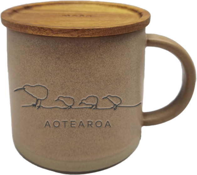 Moana Road - Ceramic Mug - Kiwi Brown