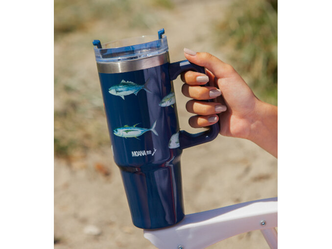 Moana Road Drink Bottle - Mega Mug NZ Fishing Club