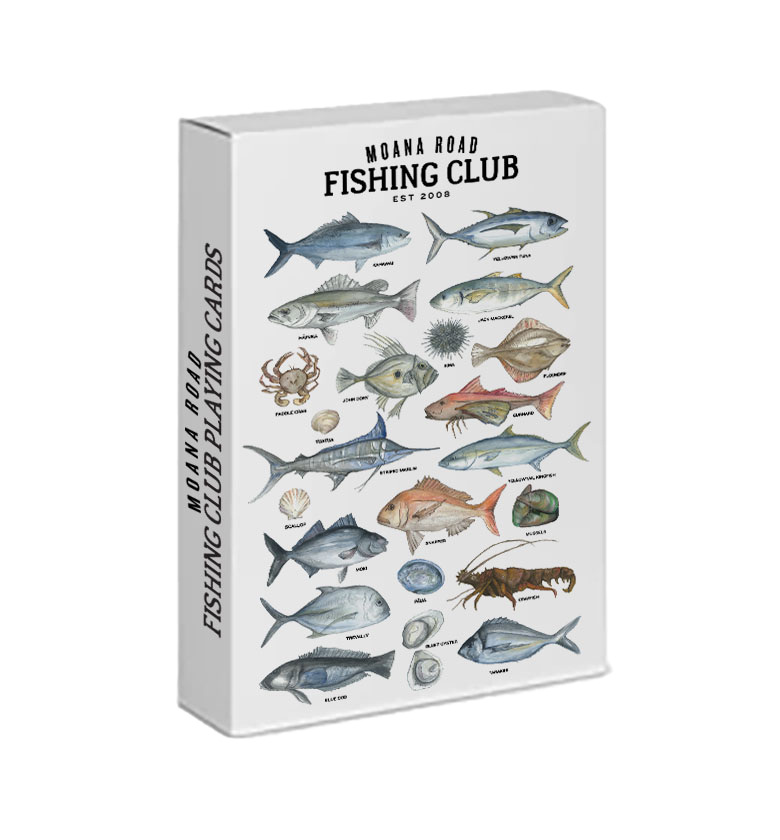 Moana Road Playing Cards - NZ Fishing Club