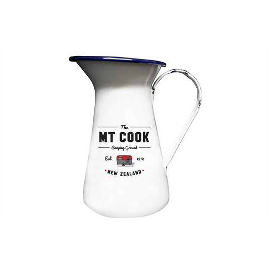 Moana Road Enamel Jug - Mt Cook