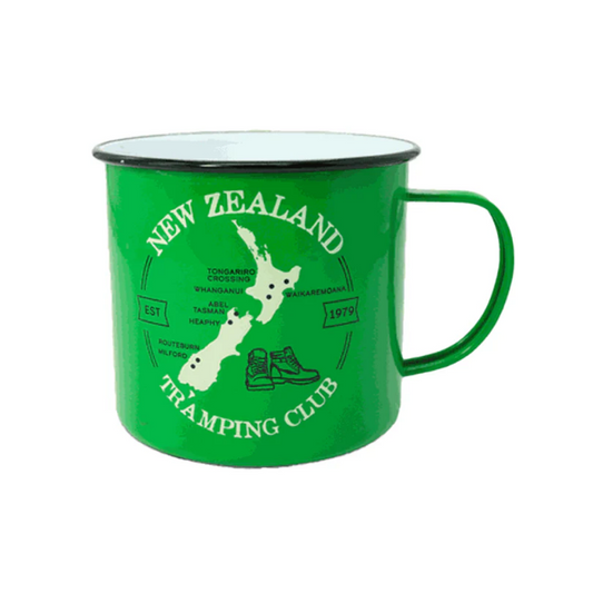 Mugs - Moana Road Enamel Mug - NZ Tramping