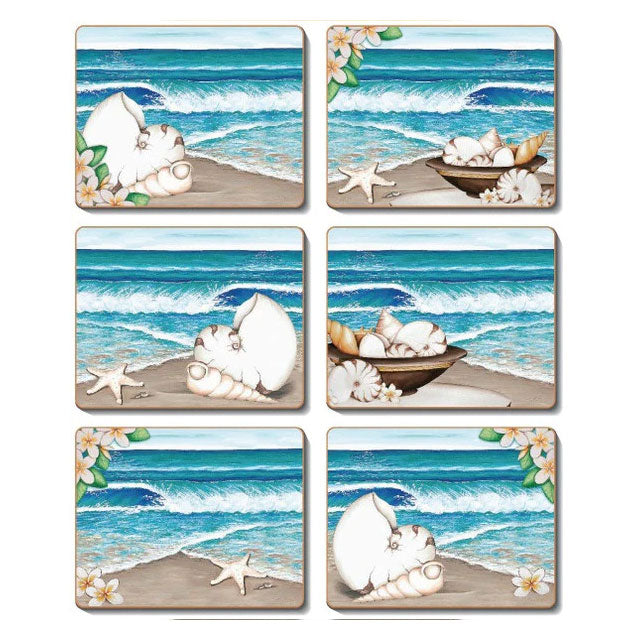 Coasters - Paradise Set of 6