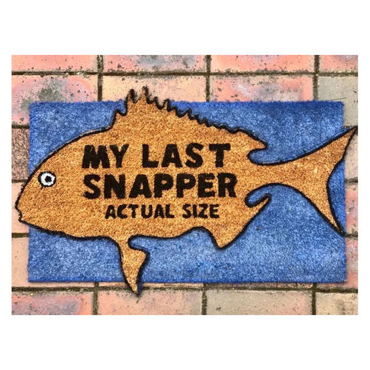 Moana Road Doormat - My Last Snapper