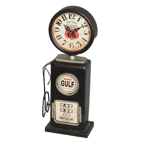 Table Clock - Gulf Petrol Pump