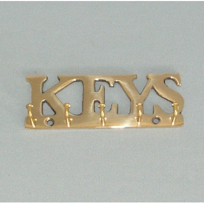 Brass Keys Hook