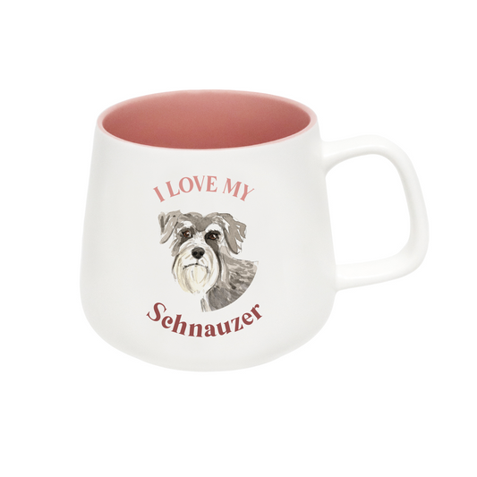 Splosh Mug - I Love My Schnauzer