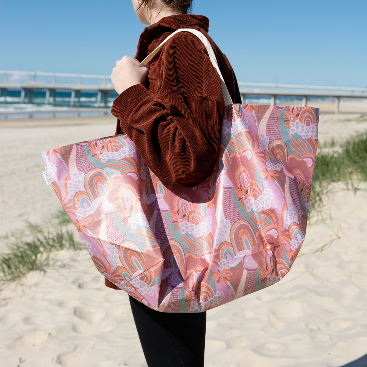 Splosh - Picnic Abstract Beach Bag