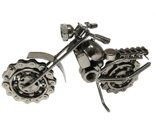 Steampunk Farm Bike Gun Metal - E8437GM