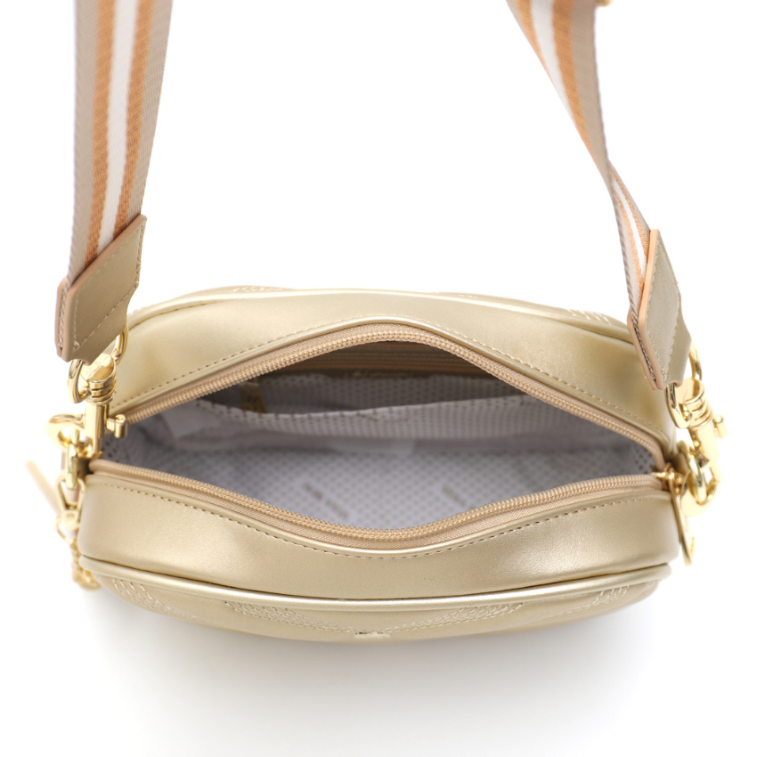 Vera May - Nova Gold Crossbody Handbag