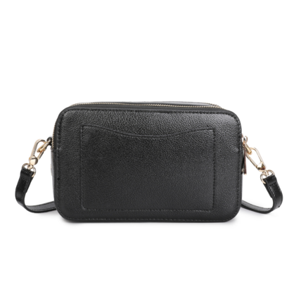 Vera May - Huda Black Vegan Fashion Handbag