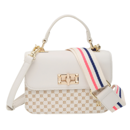 Vera May - Sally White Crossbody Handbag